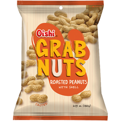 Gn Roasted Peanuts With Shell 180g Oishi